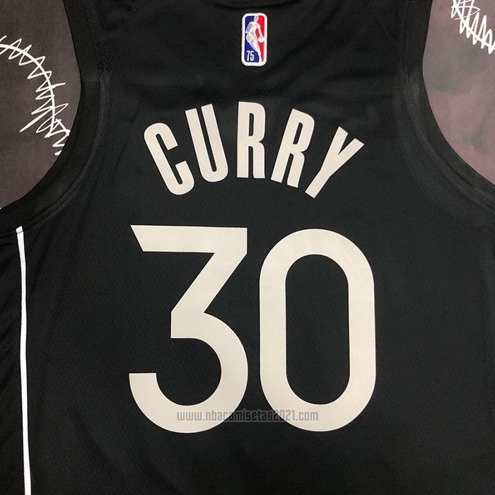 Camiseta Golden State Warriors Stephen Curry #30 Select Series 2022 Negro